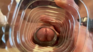 中出しの瞬間
